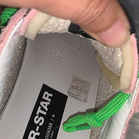 Golden Goose Super Star Penstar Pink Sneakers Size 40 - Picture 13 of 17